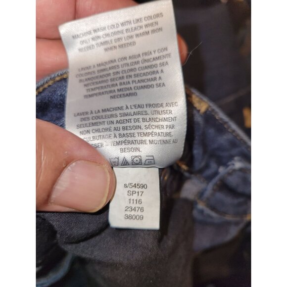 Style & Co Petite Curvy Capri Jeans‎ Womens 2P Dark Wash Denim Spandex comfort - Picture 6 of 6